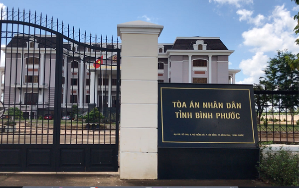 Số điện thoại địa chỉ liên hệ toà án nhân dân tỉnh Bình Phước